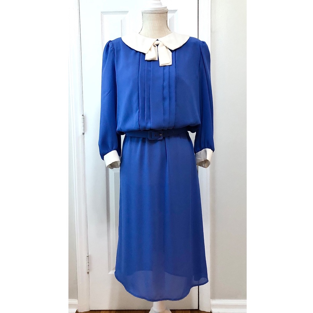 Vintage Kathryn & Co Periwinkle Dress